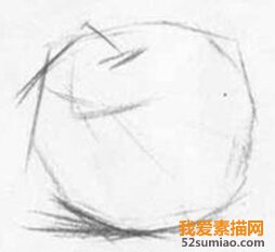 素描蘋果步驟解析及技巧介紹