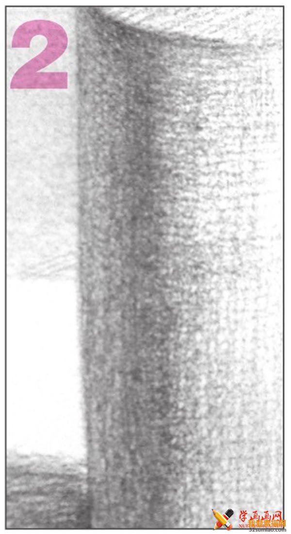素描入門教系列程：素描幾何體圓柱體的畫法步驟(11)