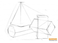 靜物素描中空間的構(gòu)建